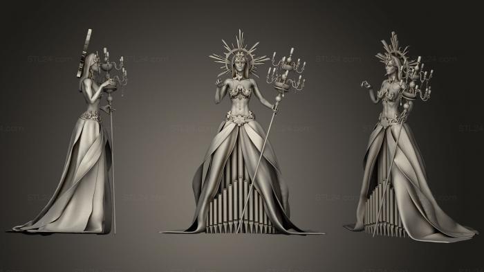 Figurines heroes, monsters and demons (The Spirit of Opera, STKM_1324) 3D models for cnc